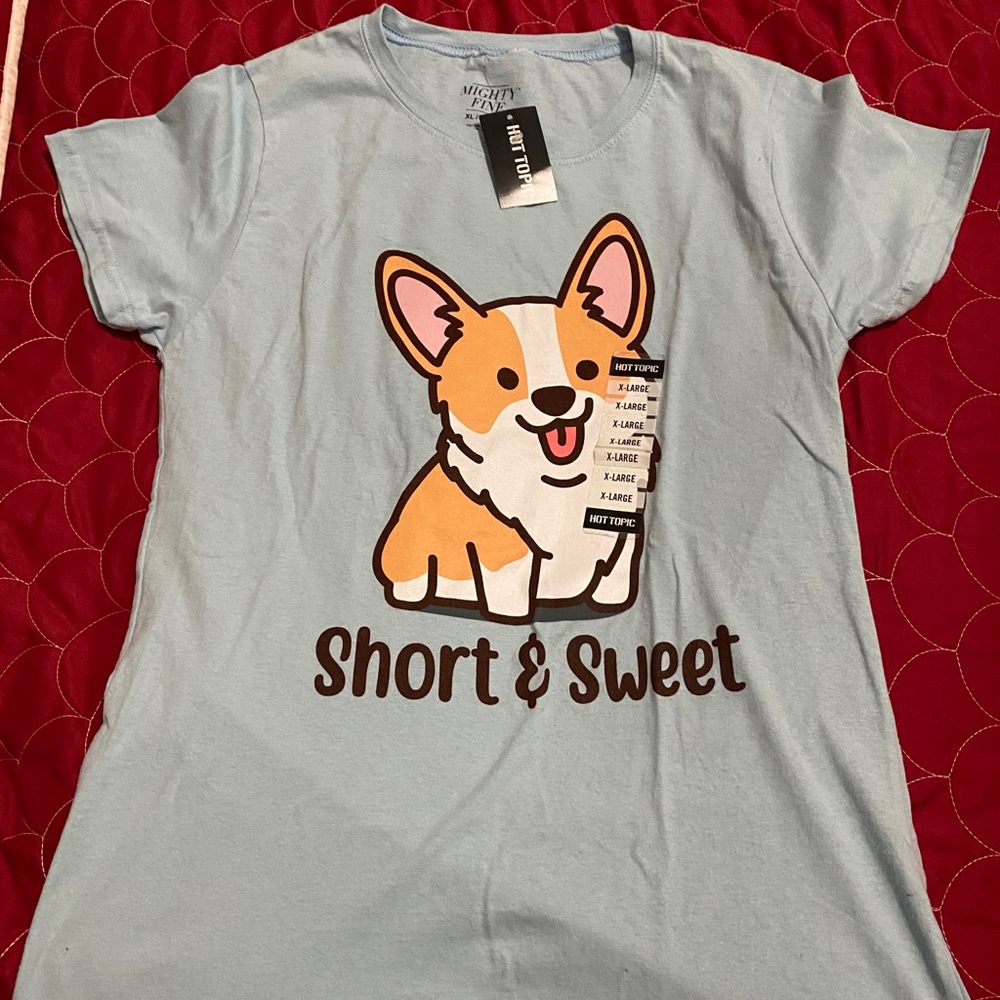 Corgi T-shirt Hot Topic Size XL